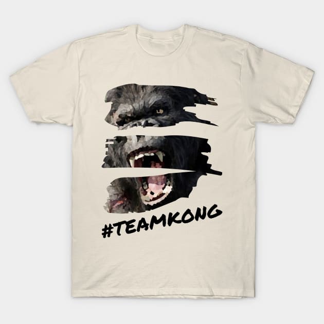 Team Kong T-Shirt by Yas R